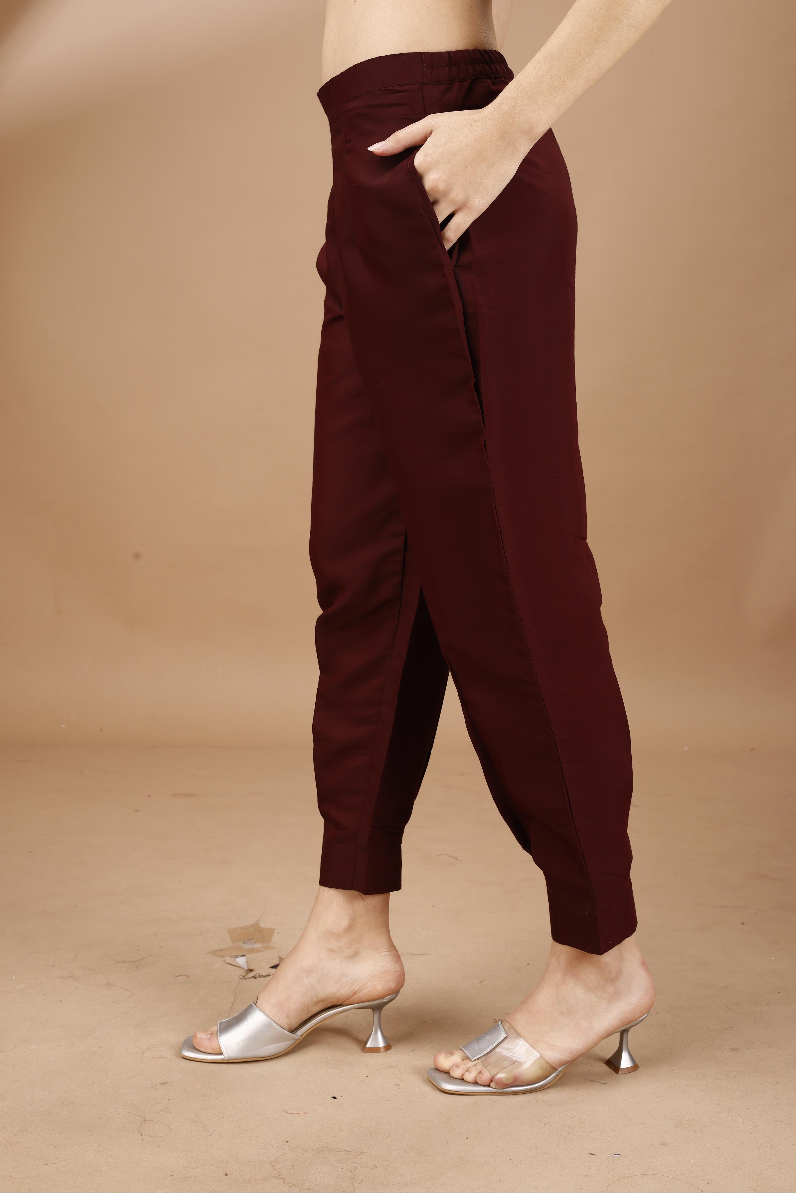 Pleated Tunic With Trouser Co-Ords