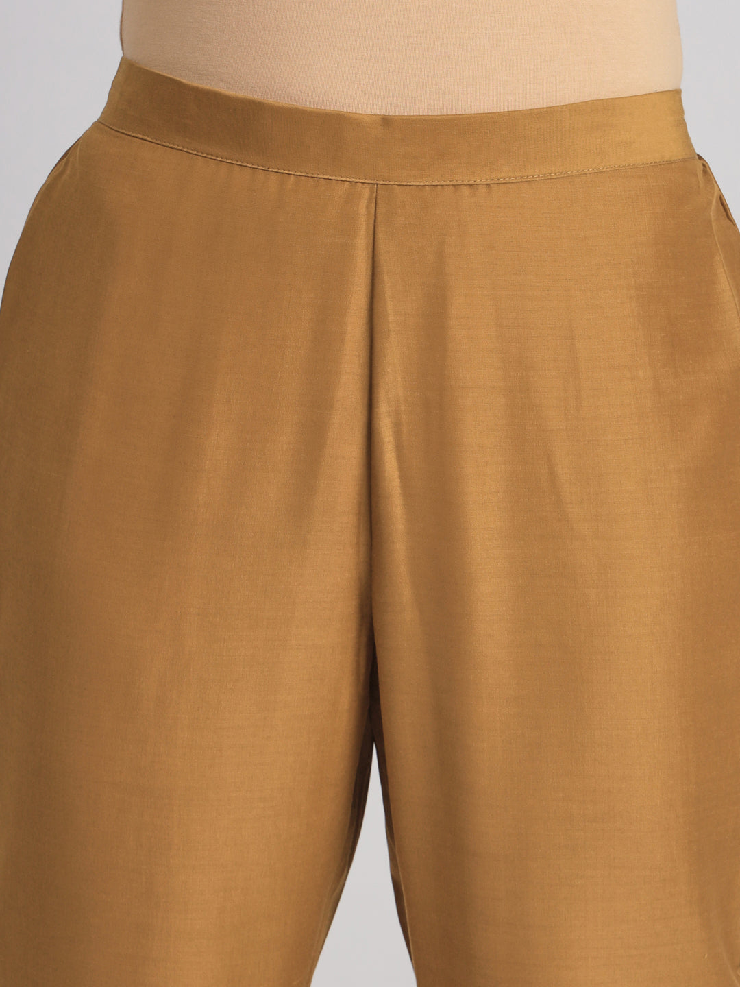 Ethnic Motifs Embroidered Empire Thread Work Kurta with Trousers & With Dupatta