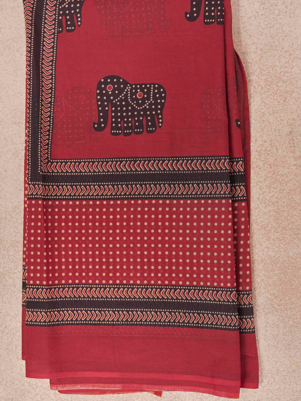 Black color silk blend solid kurta & a-line plazzo with printed dupatta set