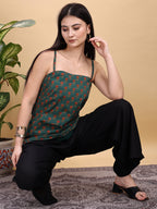 Black color rayon plazzo