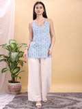 Off white color rayon plazzo