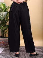 Black color rayon farshi salwar
