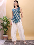 Off white color rayon farshi salwar