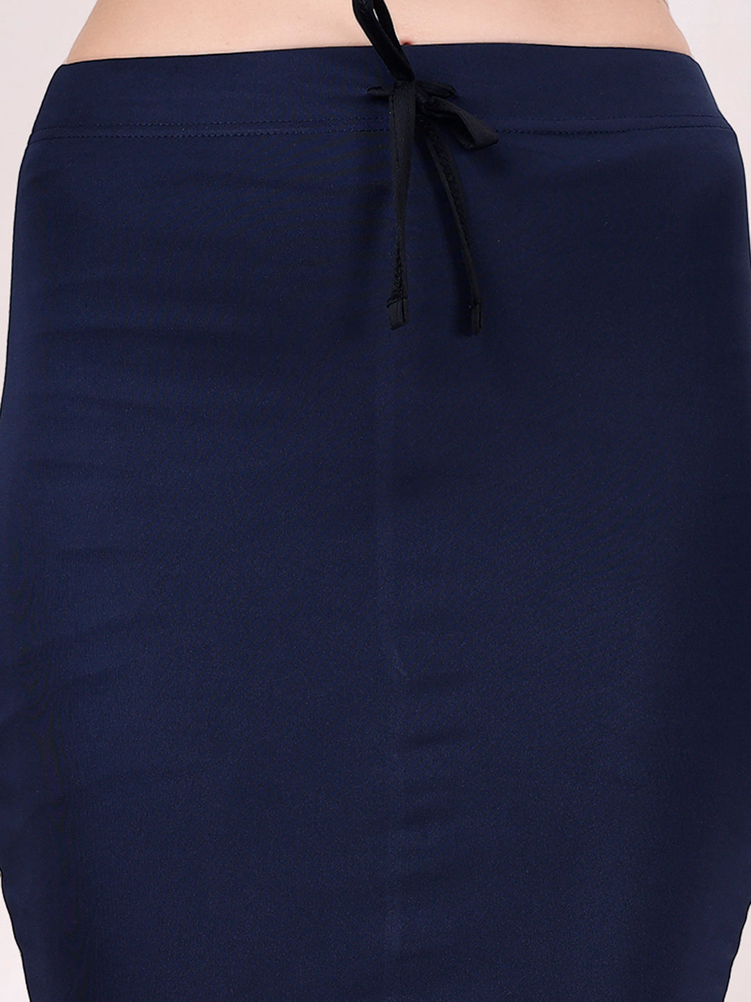Navy-blue Lycra Shapewear Saree Petticoat