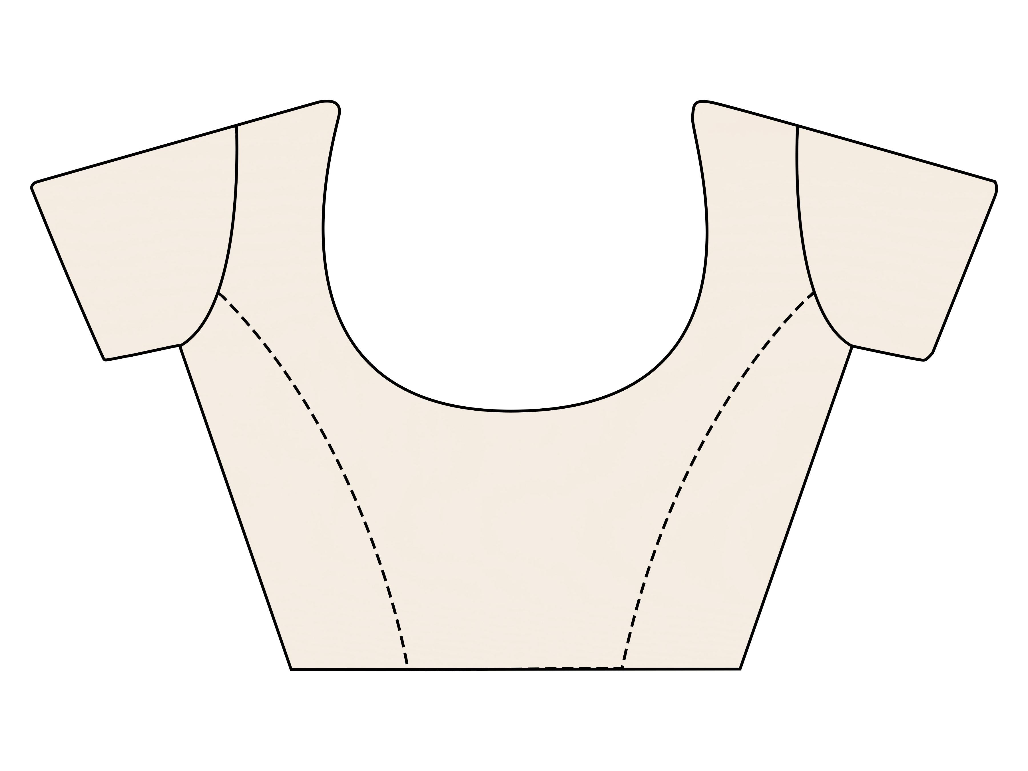 Off white colored supernet saree with faux mirror embroidery and tassles lace