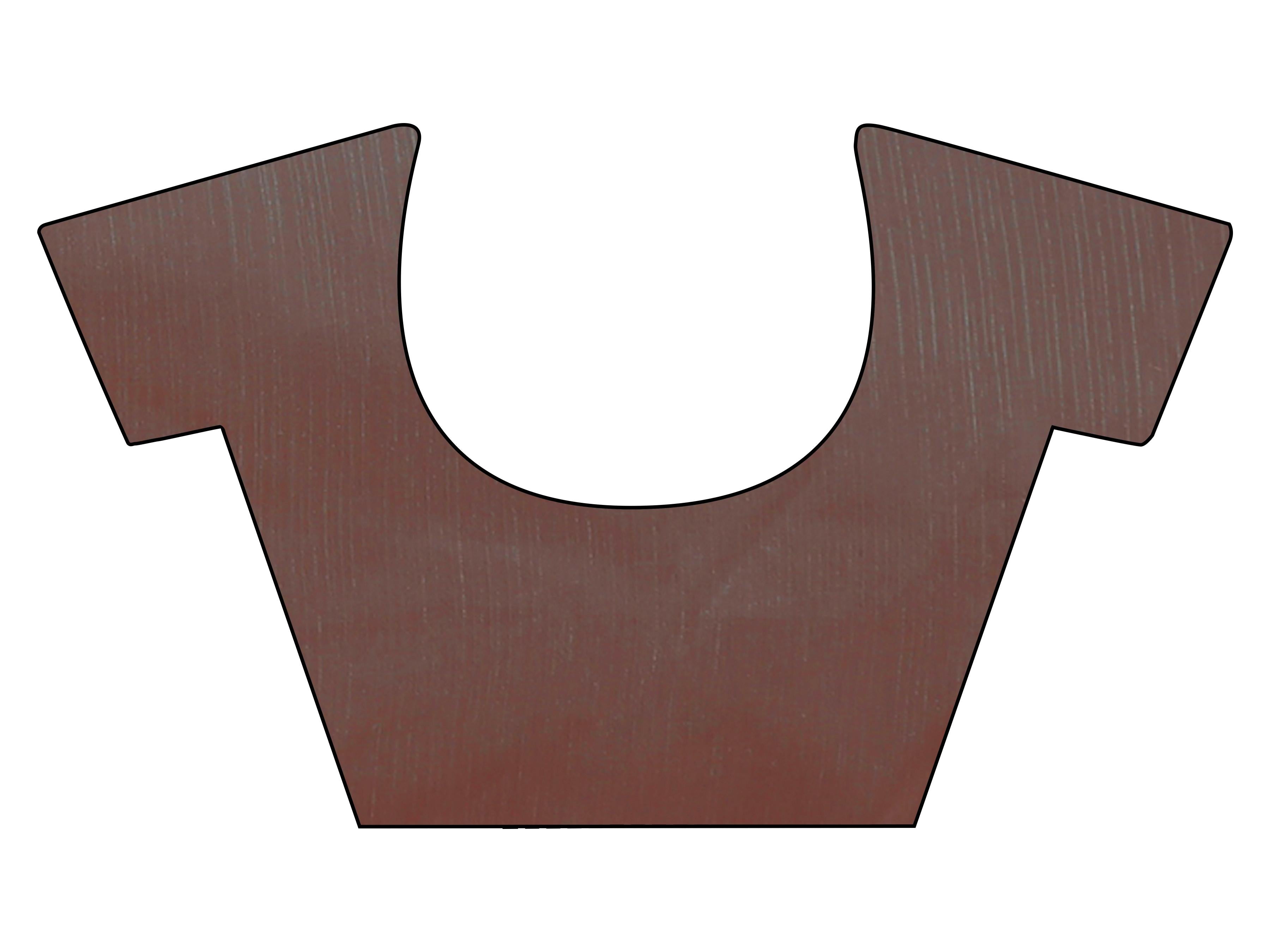 Metallic copper colored crushed pallu burberry half and half saree