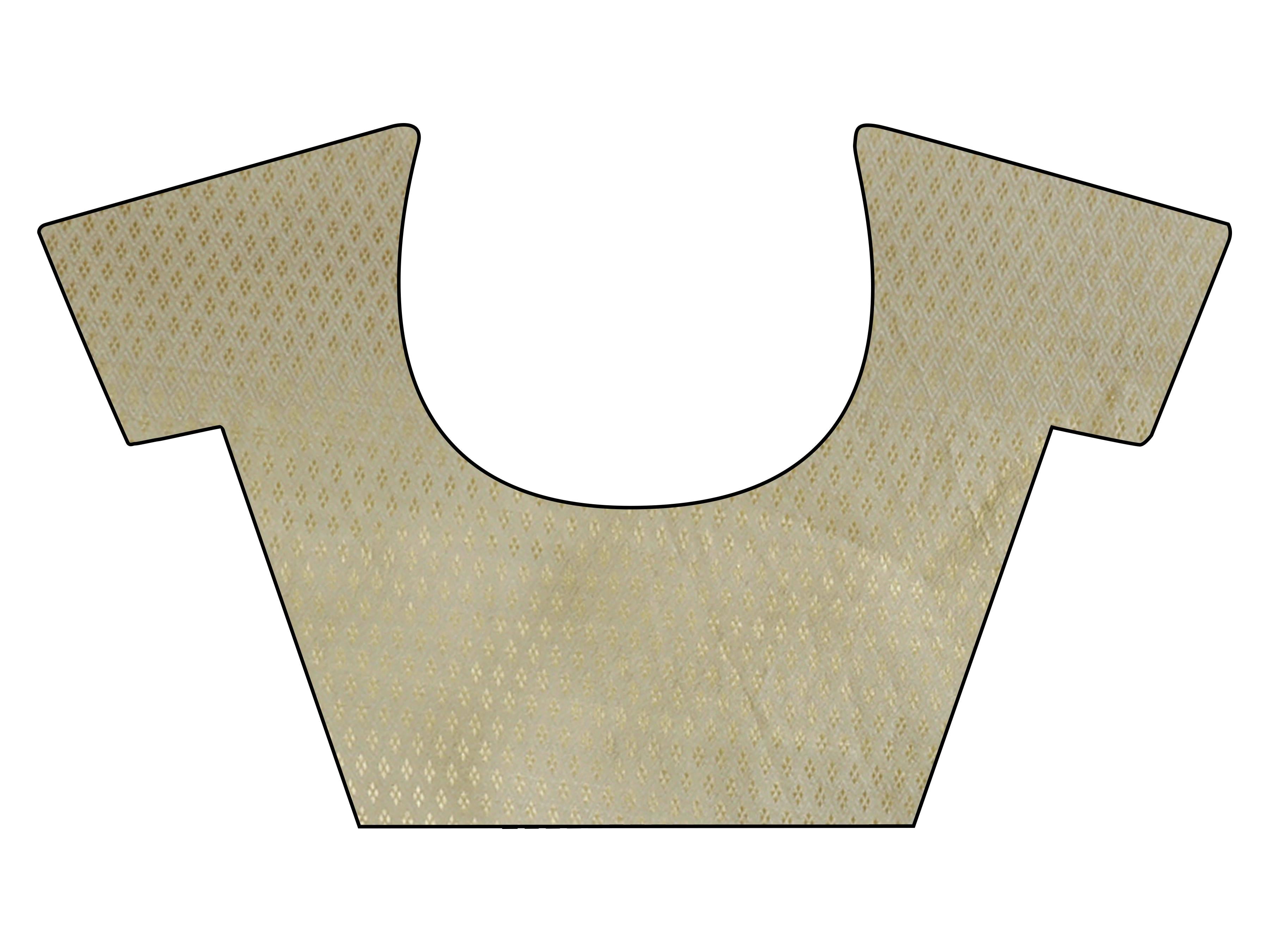 Pista green colored crunchy saree with sequinned lace and brocade blouse