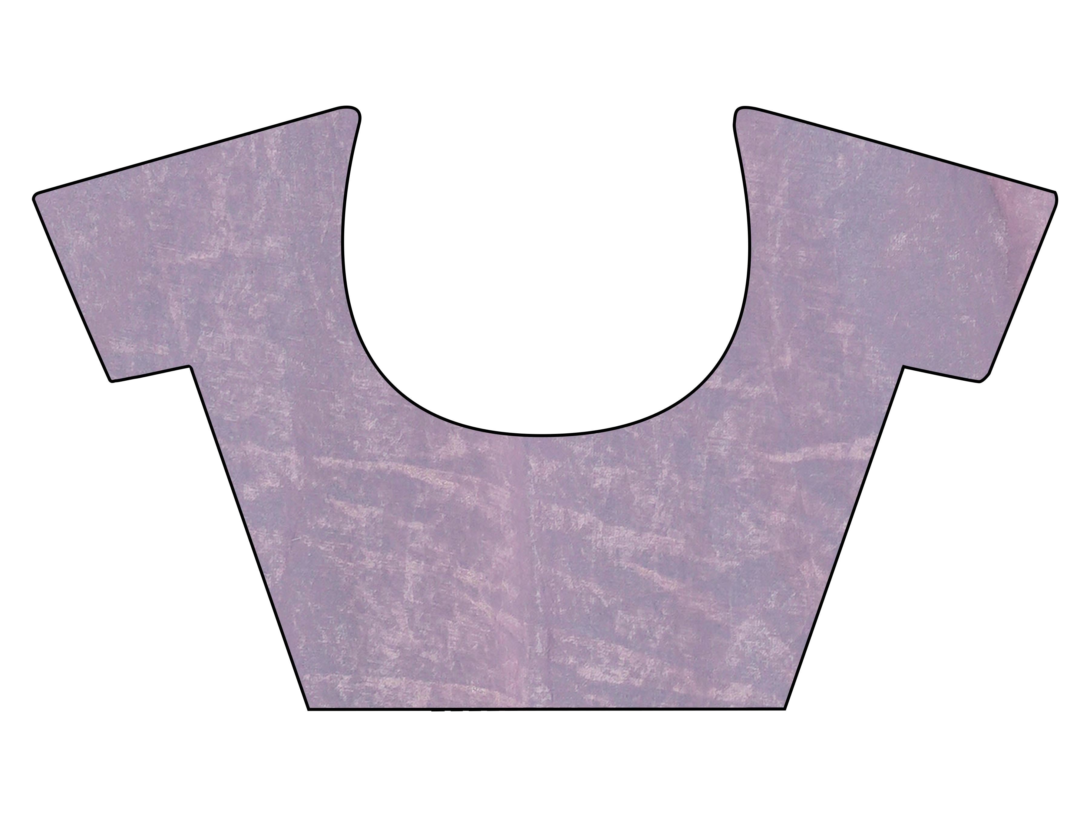 Ready to wear two tone purple and gold colored jimmy choo saree with embellished border