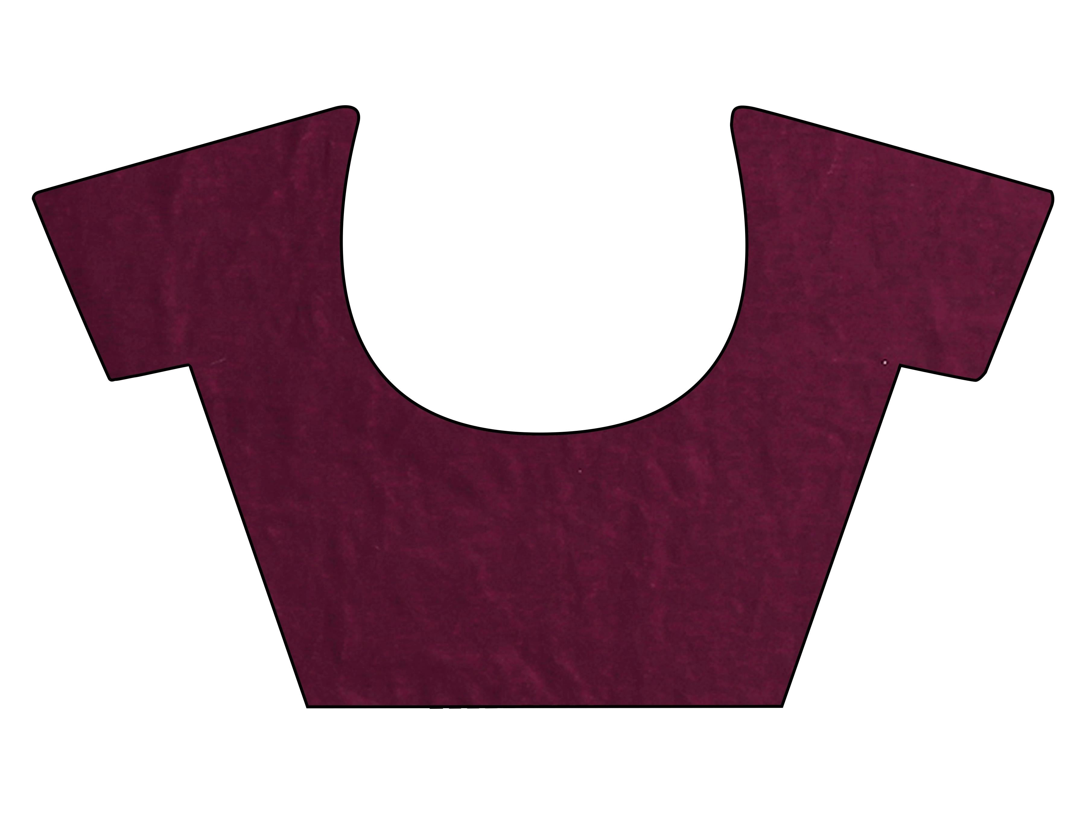 Ready to wear two tone pink and wine colored shimmer satin saree with tassles on pallu