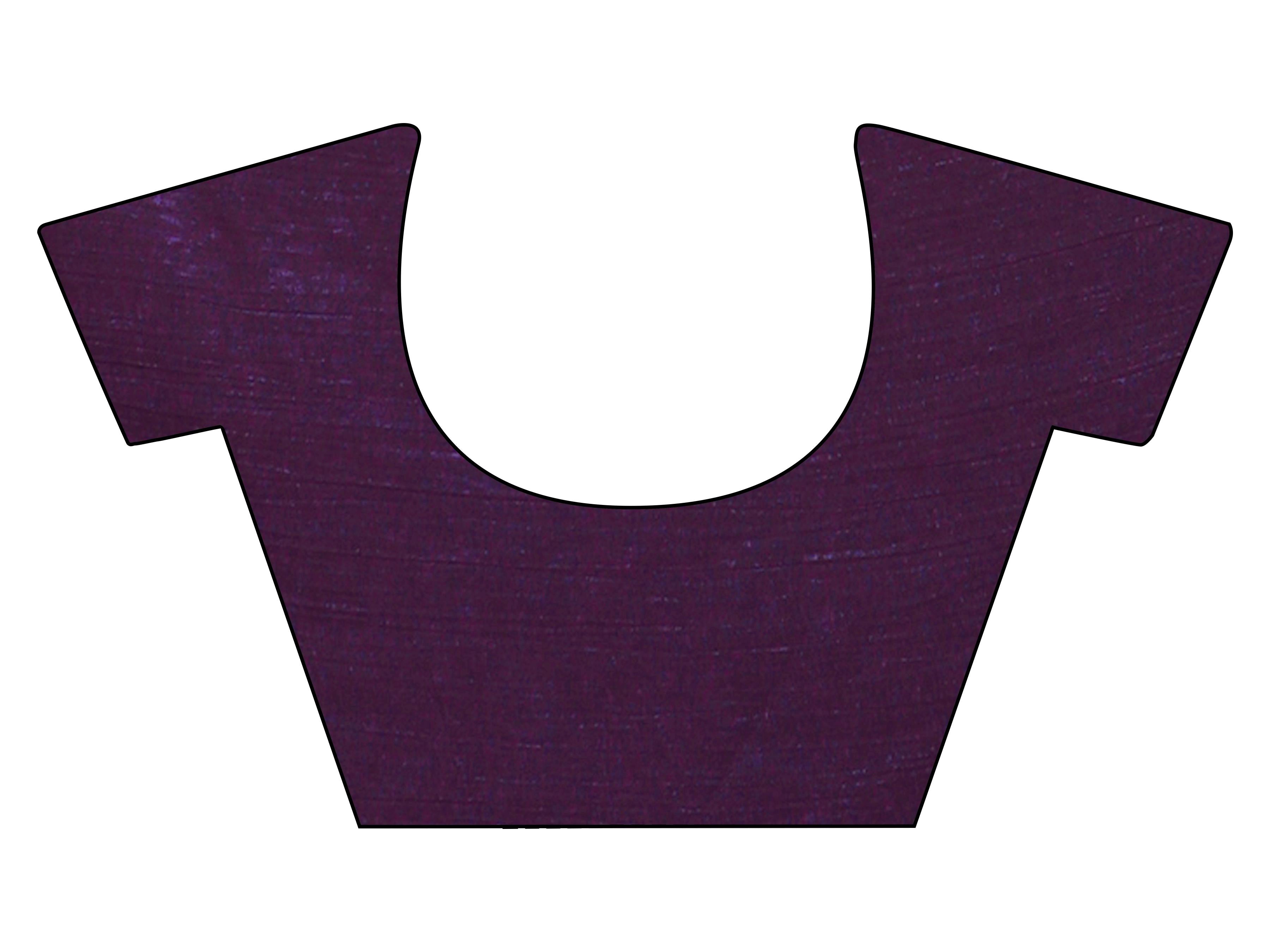 Ready to wear purple colored shimmer saree with tassles on pallu