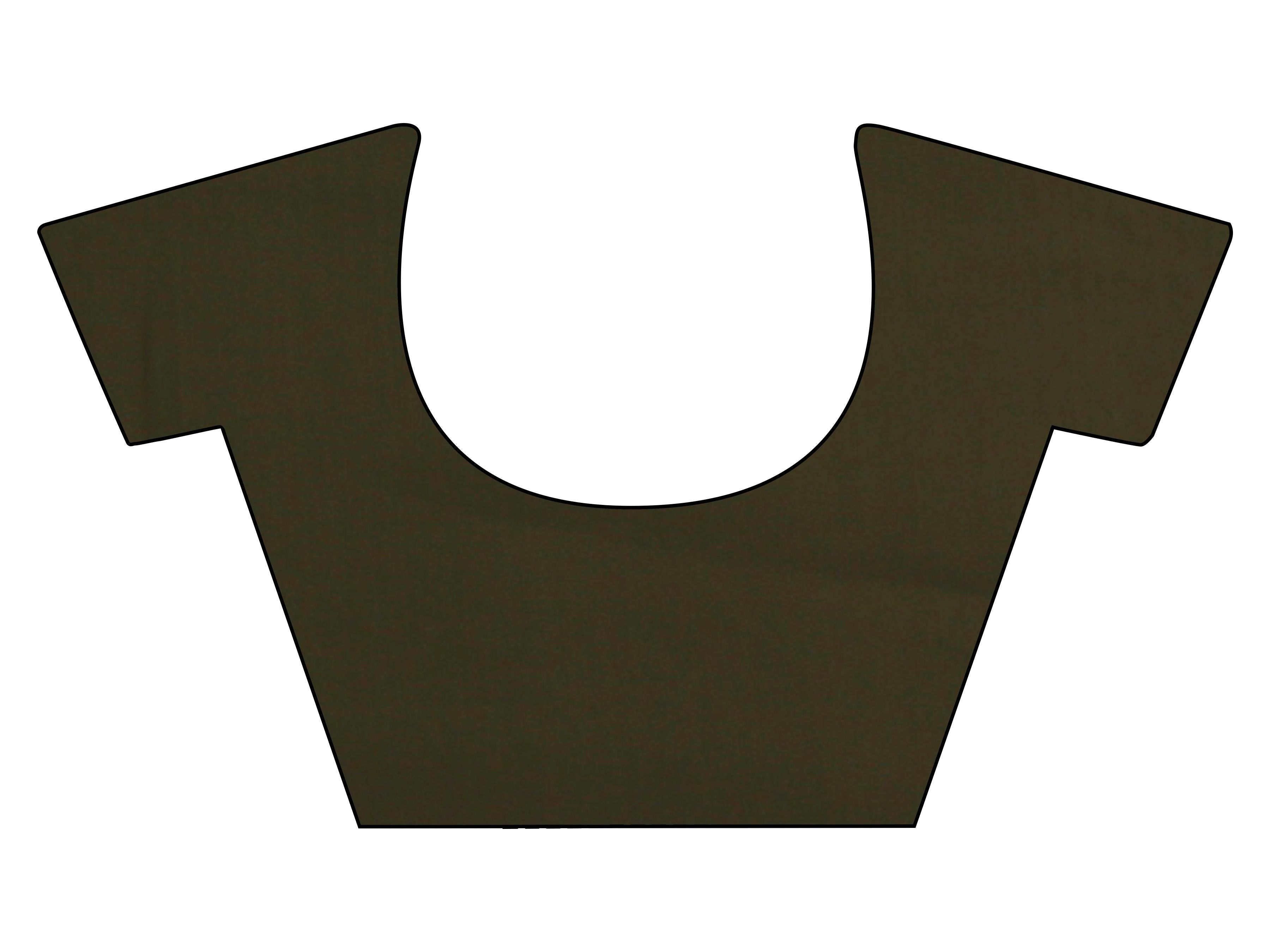 Chickoo colored crunchy saree with mirror embroidery on pallu and scalloped border