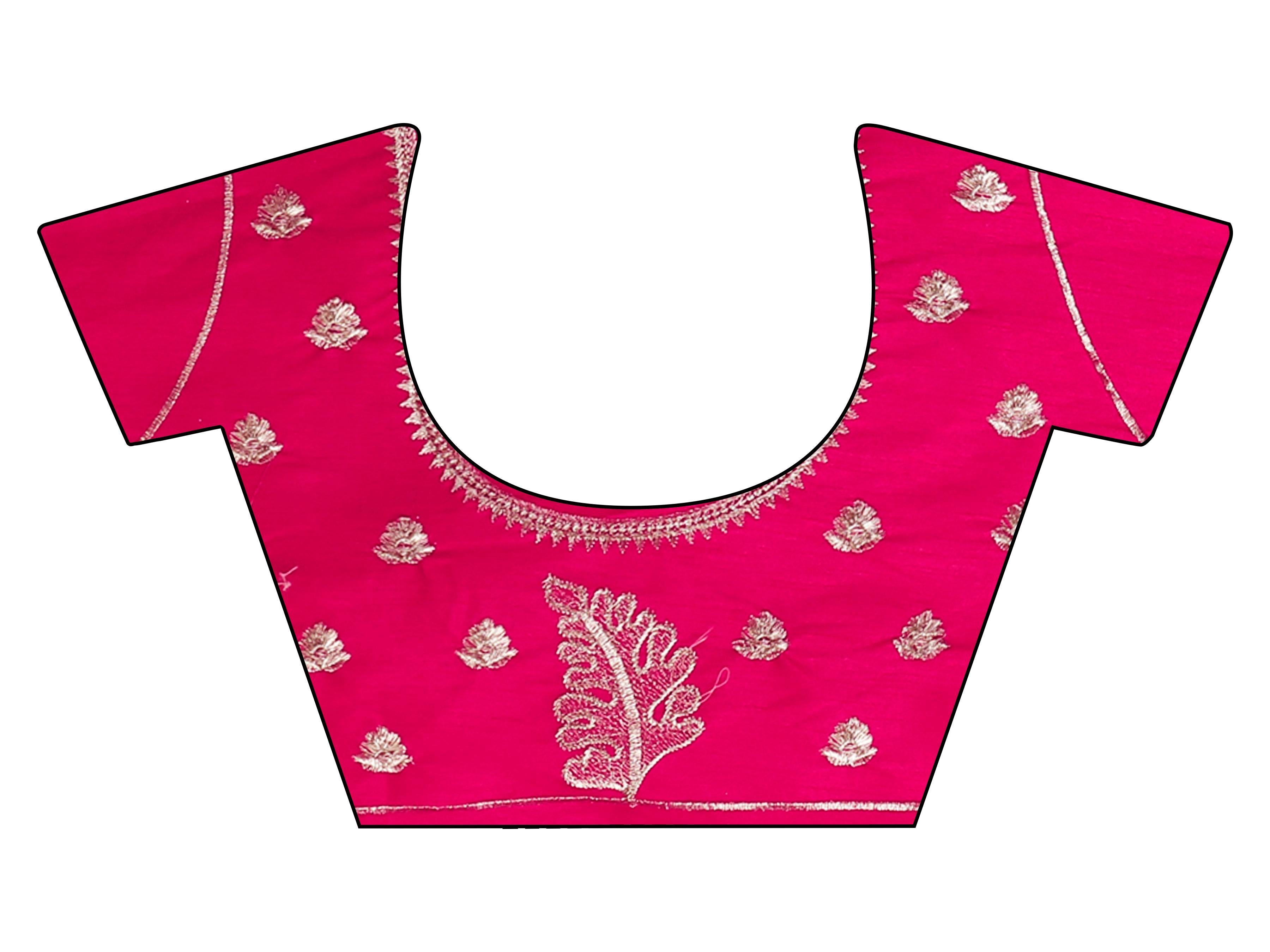 purple colored designer shimmer net embroidered saree