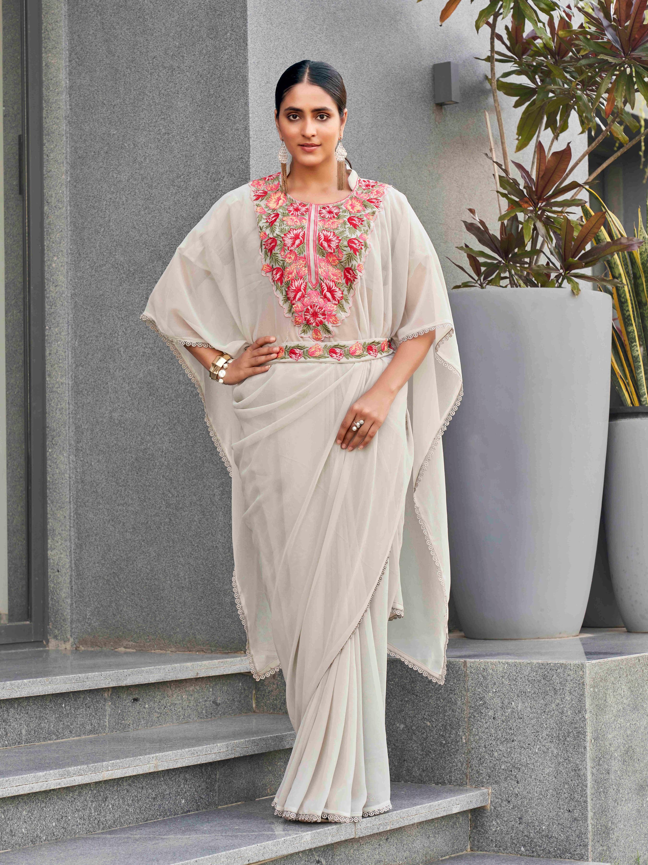 Kaftan saree 2025