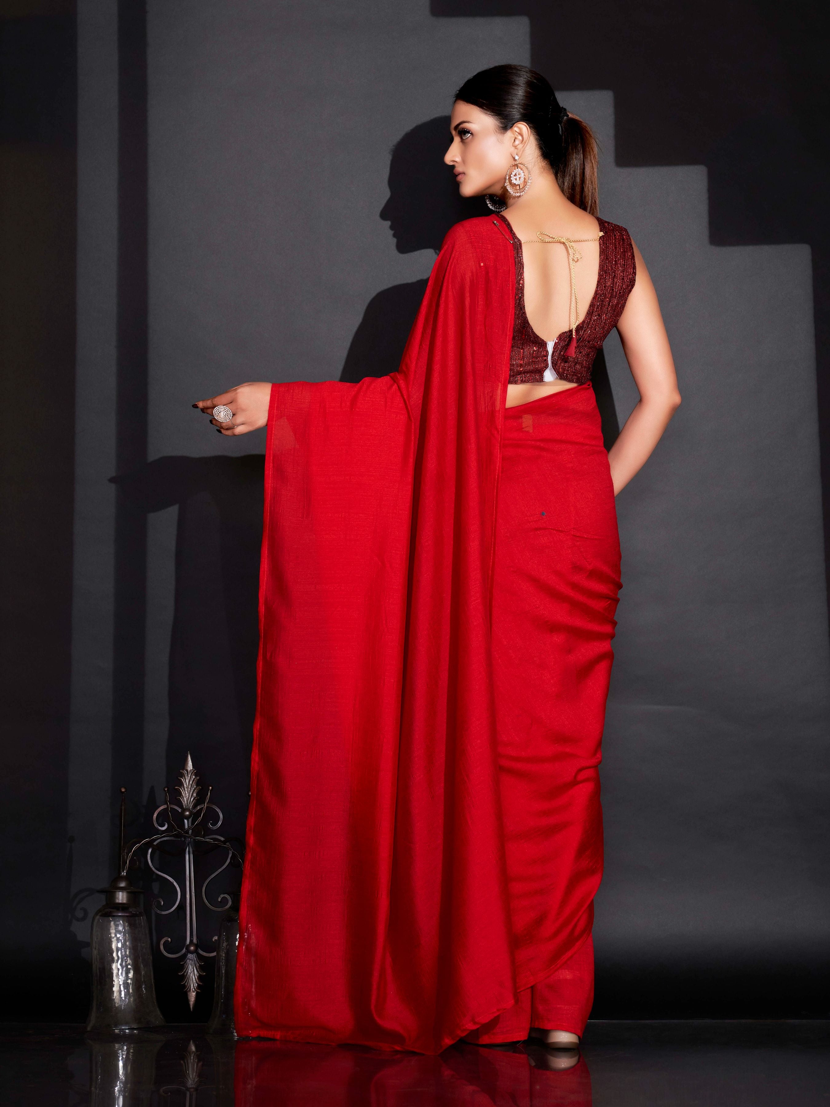 READY TO WEAR SAREE D.NO 101852-F main image 1