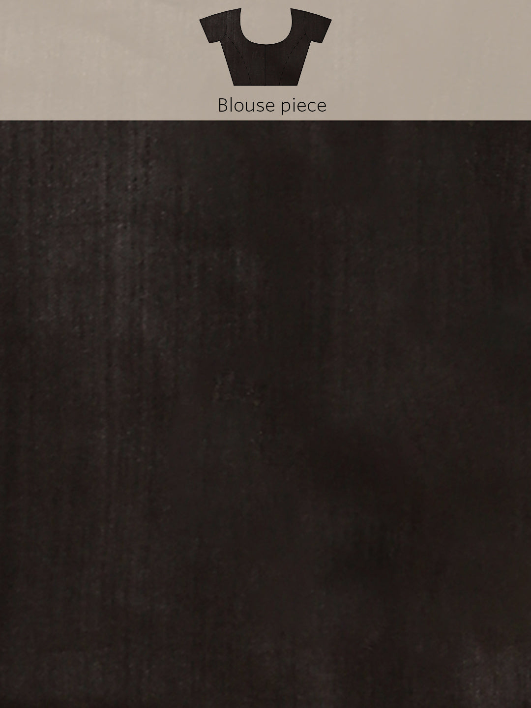 Black Georgette Embroidered Mirror-Work Saree with Unstitched Blouse