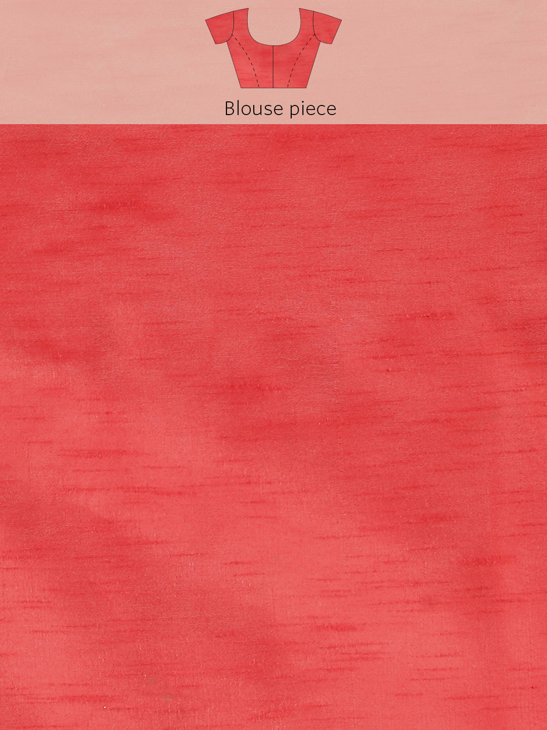 Striped Bollywood Georgette Saree  (Red)