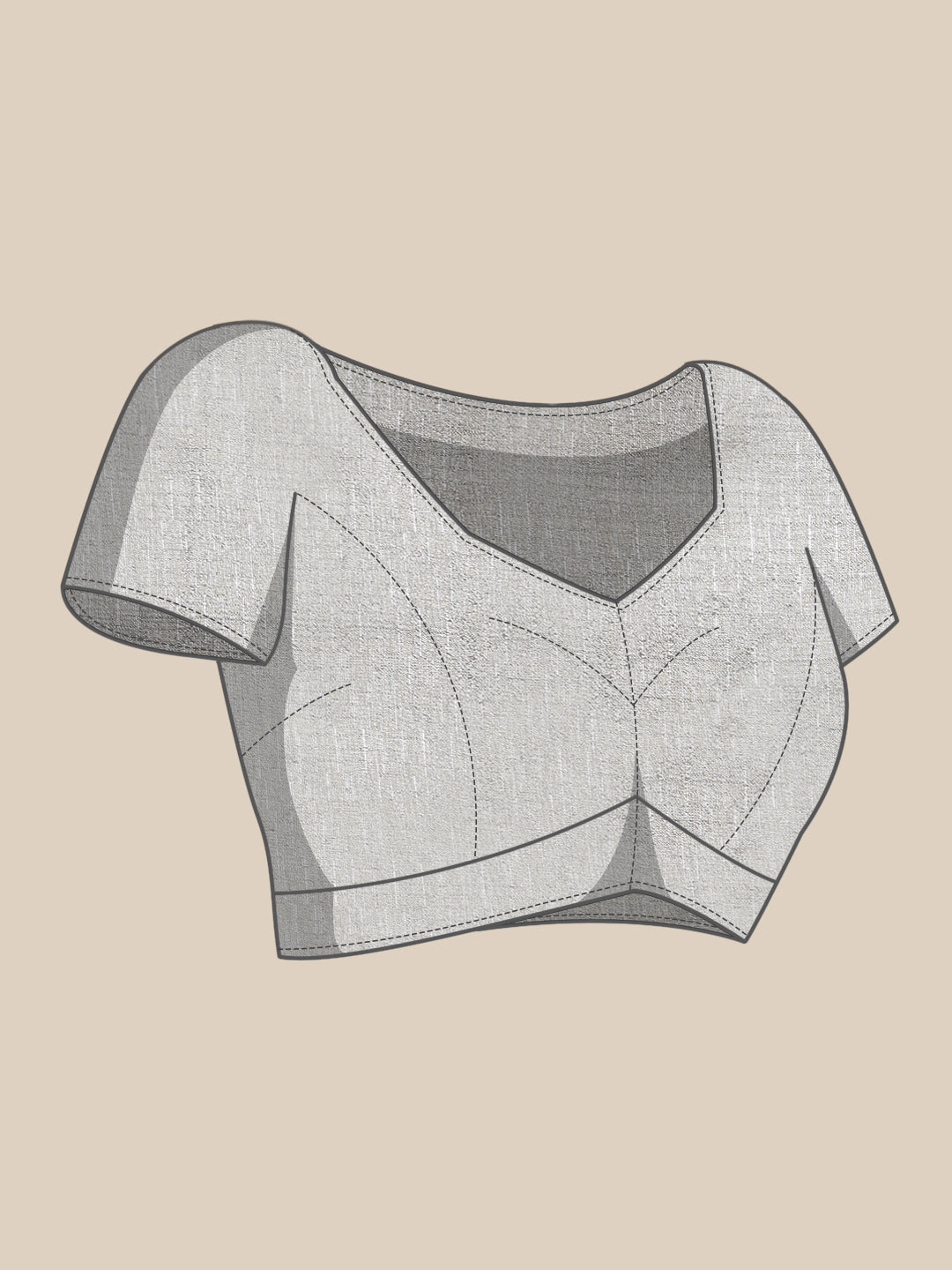 Pink Solid Saree with Silver lace